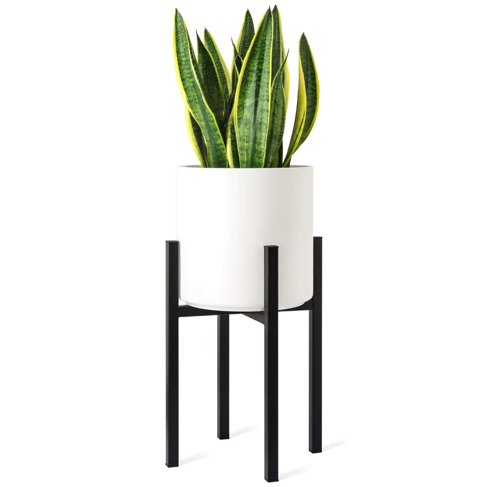 Plant Stand, 10 in, Black