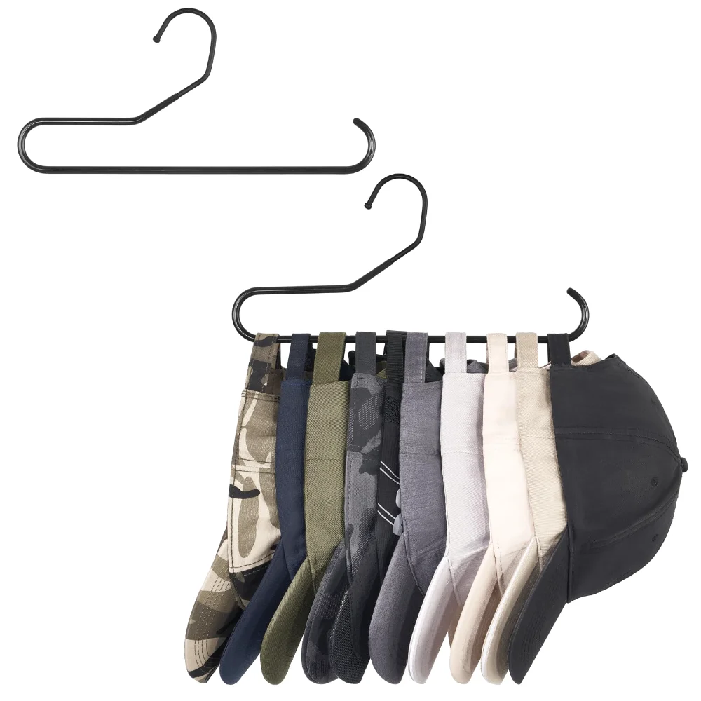 Hat Organizer, 2-pack, Black