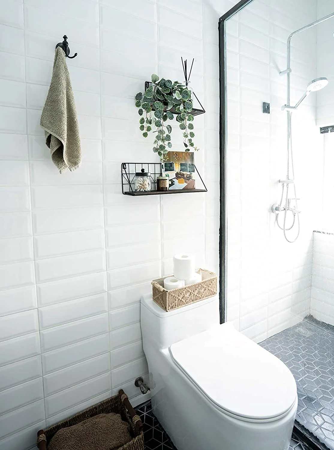 Floating shelves, mug rails, towel hooks and wine racks