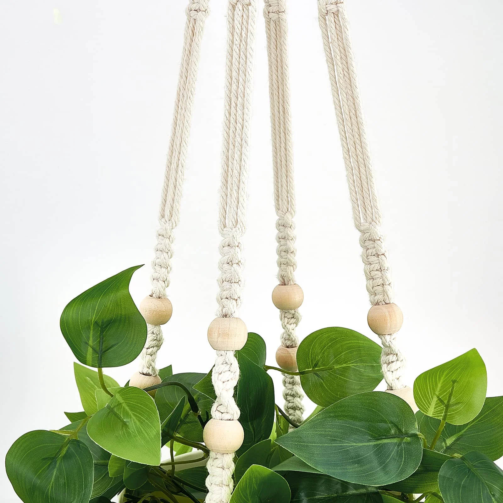 Faux stems, potted greenery and hanging plants that never need water
