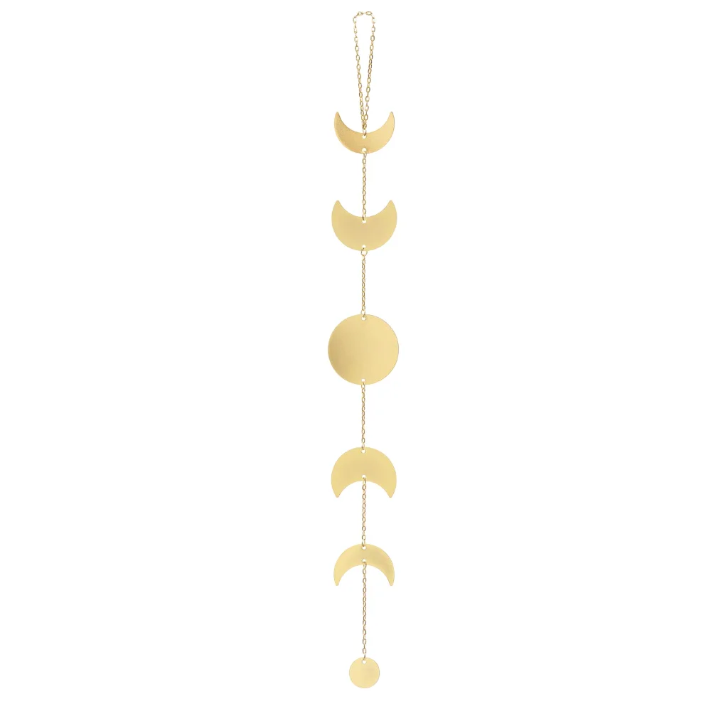Moon Phase Wall Decor, Gold