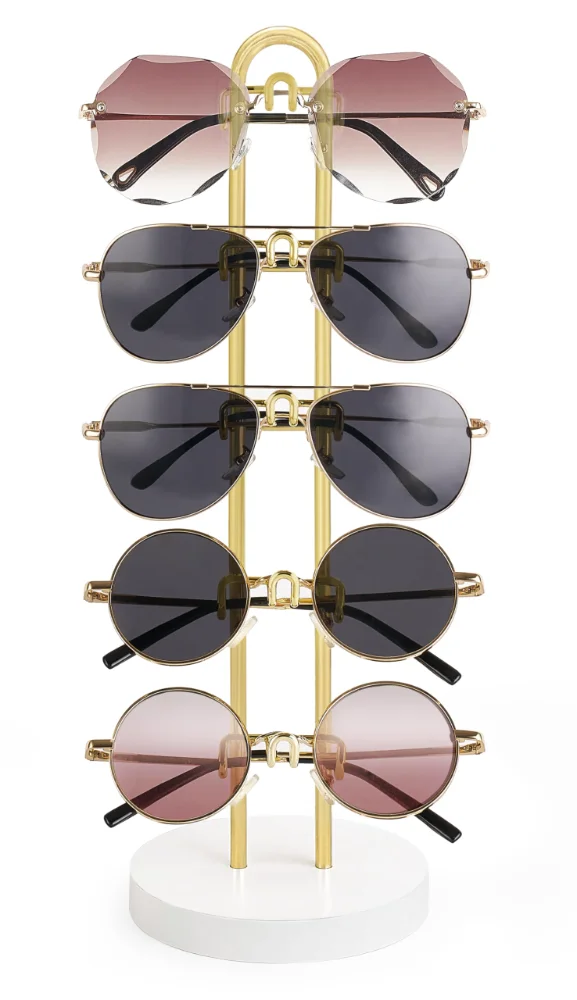 Sunglass Holder Organizer, Gold